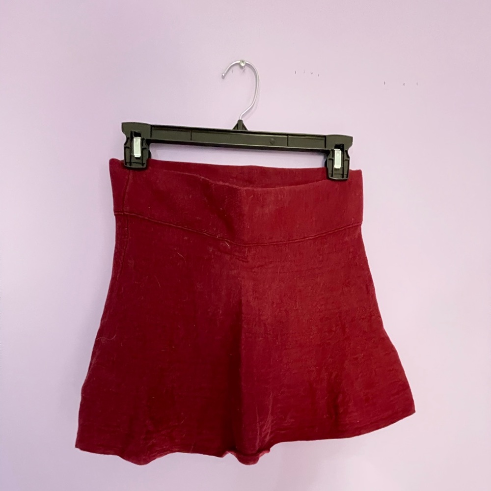Talula XS Red Skirt from Aritzia